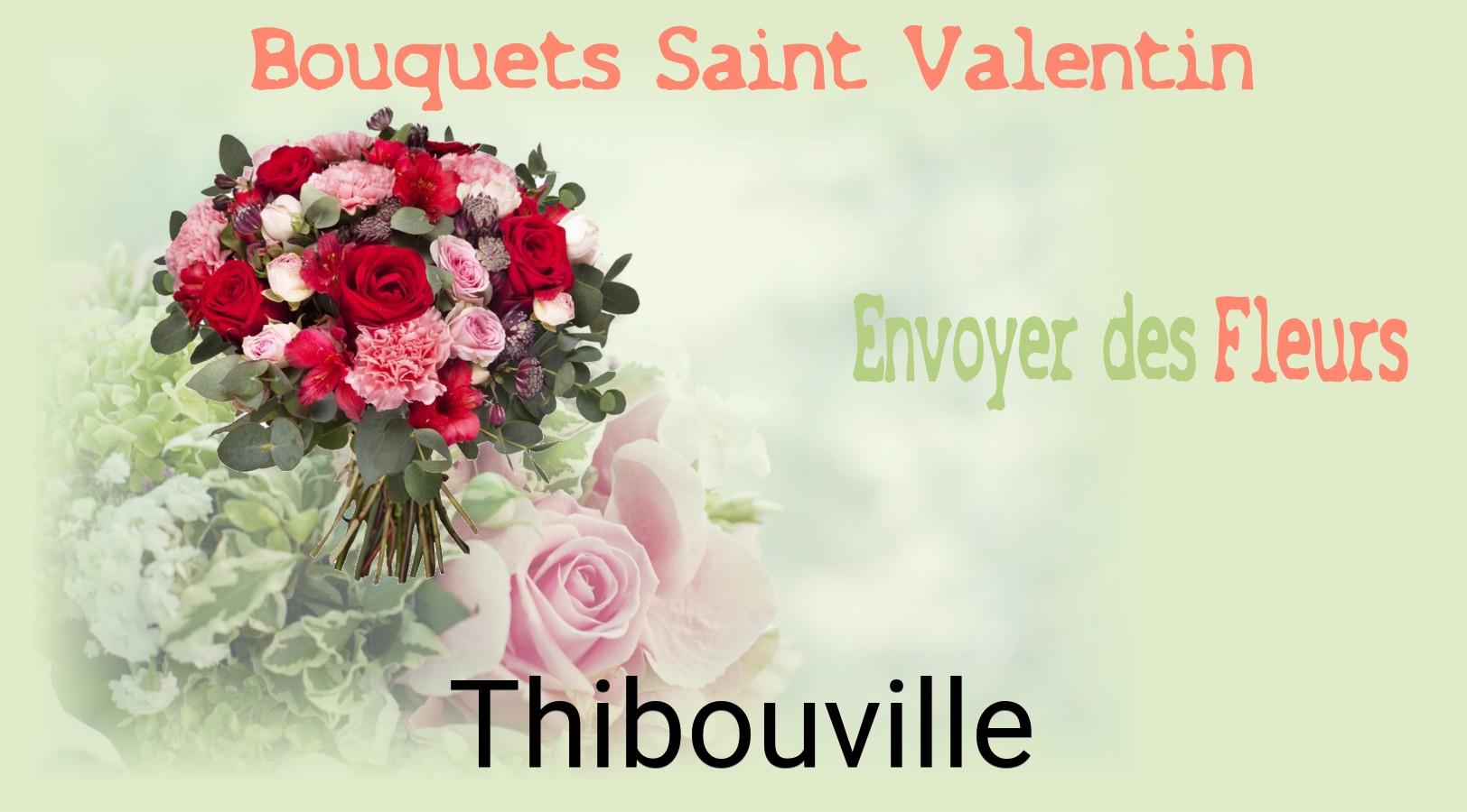 Roses de Saint-Valentin livrées à Thibouville